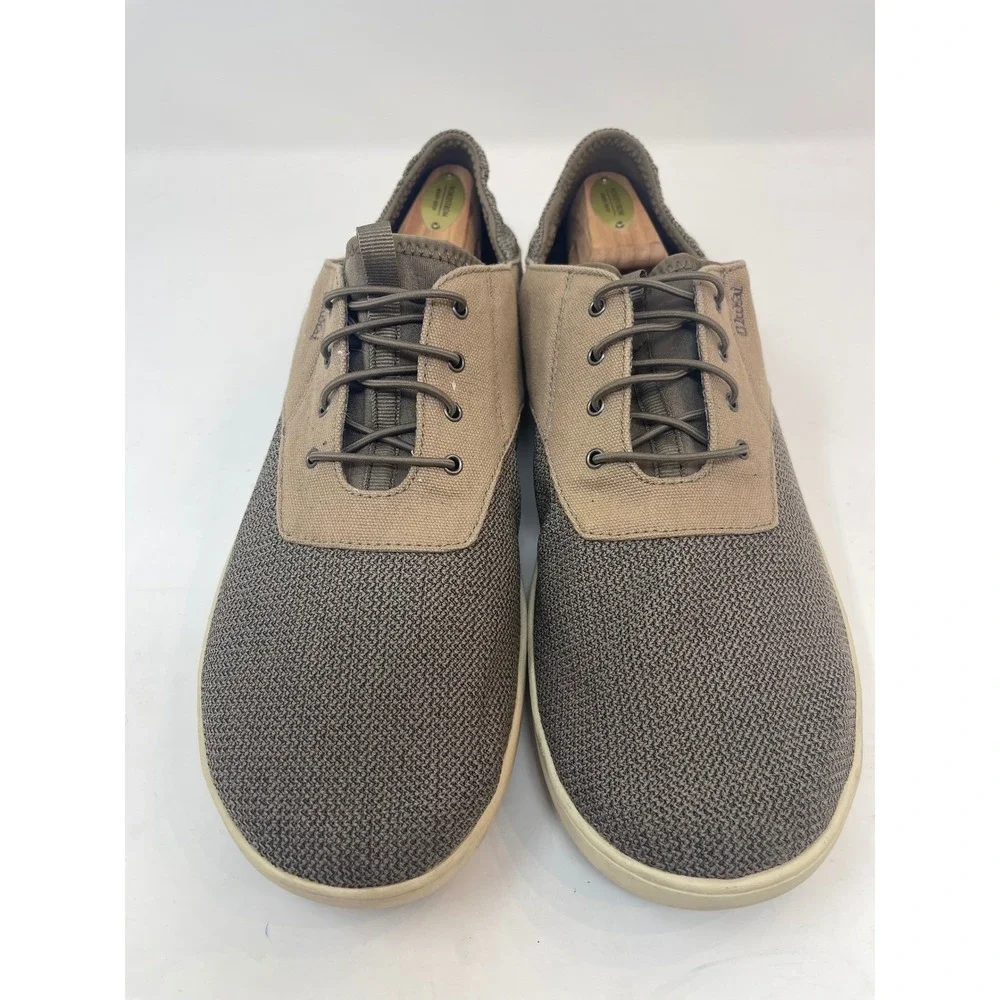 Olukai Nohea Moku Sneakers Mens 12‎ Tan Brown great Breathable Boat Shoes